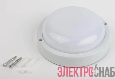 Светильник светодиодный SPB-201-2-65К-015 IP65 15Вт 1425лм 6500К с оптико-акуст. датчиком движения ЖКХ ЭРА Б0047639