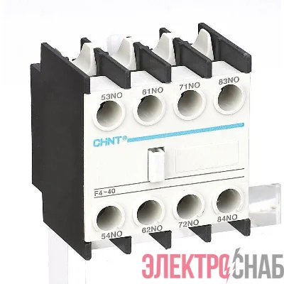 Приставка доп. контакты F4-40 к контактору NC1 и NC2 (R) CHINT 257026