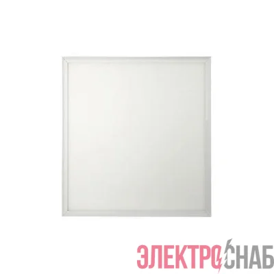 Светильник светодиодный SPL-511-W-40K-040 40Вт 4000К IP40 3420лм 595х595х8 панель без драйвера бел. Эра Б0048929