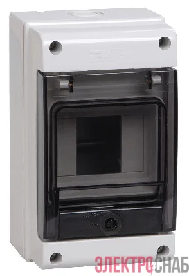 Корпус ОП КМПн-4 Krepta 7 4мод. IP66 пластик. IEK MKP73-N-04-66