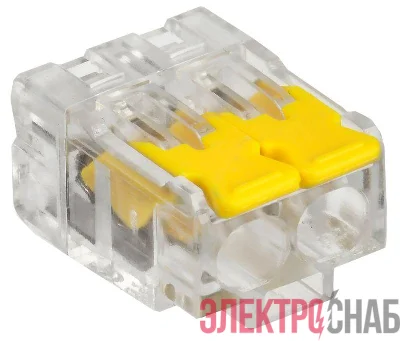 Клемма строительно-монтажная СМК 228-412 (уп.100шт) IEK UKZ60-412-100