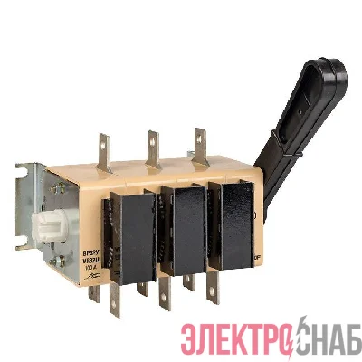 Выключатель-разъединитель ВР32У-31А71220 100А 2 напр. с дугогасит. камерами несъемная лев./прав. рукоятка MAXima EKF uvr32-31a71220