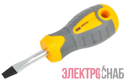 Отвертка шлицевая Master 6х38мм IEK TSC-1SL-638
