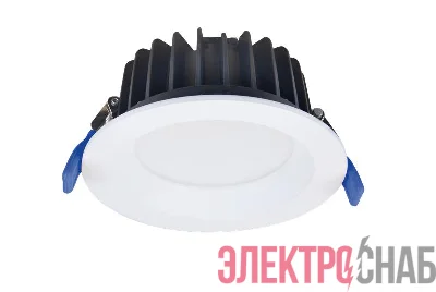 Светильник светодиодный FD 20 R 49 OP 940 D200 WH IP54 230х77мм 40Вт 4000К Ra 90 IP54 встраив. бел. даунлайт Русский Свет 11042023285