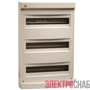 Щиток настенный 54(3х18)мод. IP40 без дверцы DKC 83654