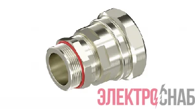 Ввод кабельный взрывозащ. ANP под небронир. кабель в металлорукаве M25х1.5 d10.5-18мм Dn20мм IP66/68 никелир. латунь DKC 6018ANP22CKM3SB