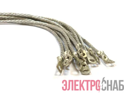Проводник заземляющий П-1000 S=6мм два наконечника ГОФРОМАТИК zeta11211