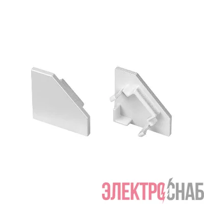 Заглушка SL-KANT-H18 FLAT глухая пластик (комплект) Arlight 049043