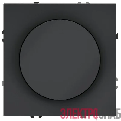 Светорегулятор поворотно-нажимной СП S70 600Вт механизм графит Voltum VLS070307