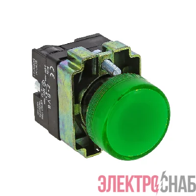Лампа сигнальная BV63 зел. EKF xb2-bv63