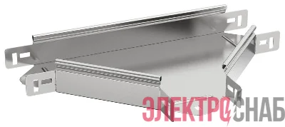 Ответвитель для лотка Т-образ. 50х100 0.8мм ESCA 5 IEK ES5-RT-050-100-08