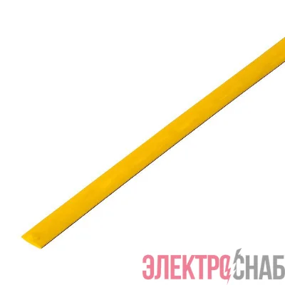 Трубка термоусадочная 4.0/2.0 1м желт. Rexant 20-4002