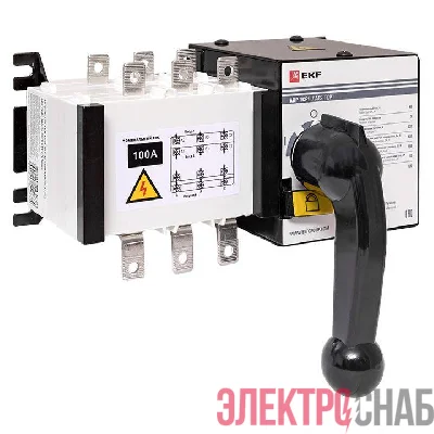 Устройство автоматического ввода резерва АВР 3п 100А 230В ТСР1 PROxima EKF ats-tsr1-100A-3p-pro