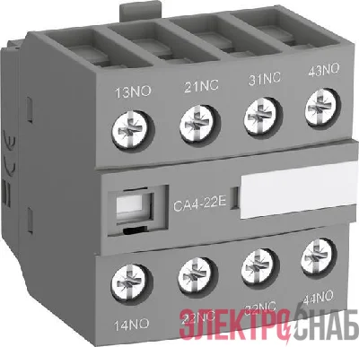 Контакт дополнительный 2НО+2НЗ CA4-22Е ABB 1SBN010140R1022