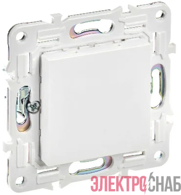 Заглушка с суппортом SKANDY SK-C01W арктич. бел. IEK SK-PL10-K01