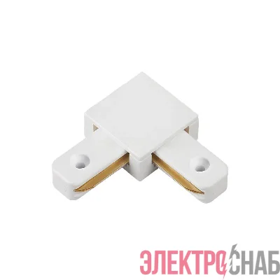 Коннектор L-образный LSB-WH для шинопровода SB бел. IN HOME 4690612060477