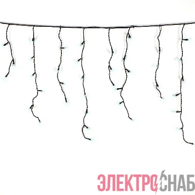 Гирлянда "Сосульки" RB-OIC100LSE-W-T-I4 100LED 2м бел. SHLights 4690601021755