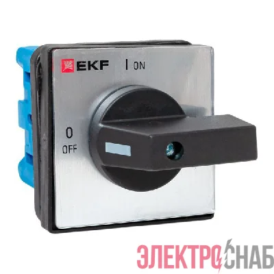 Переключатель кулачковый ПК-2-13 3п 25А "ВКЛ-ВЫКЛ" IP65 EKF pk-2-13-25-65
