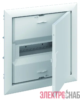 UK612E2 Шкаф внутреннего монтажа на 12М с винтовыми N/PEE, с дверью 2CPX077840R9999