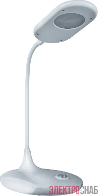 Светильник светодиодный настольный 61 408 NDF-D024-5W-6K-WH-LED 6Вт 6000К 300лм на основании бел. Navigator 61408