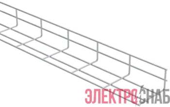 Лоток проволочный 100х50 L3000 сталь 3.8мм оцинк. DKC FC5010L