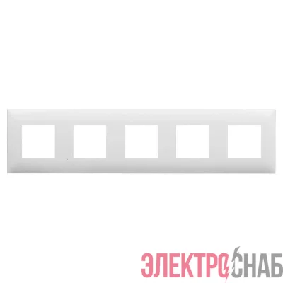 Рамка 5-м 10мод. Avanti "Белое облако" DKC 4400900