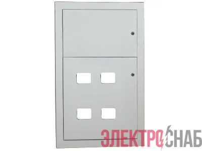 Щит этажный ЩЭ 4кв. без слаботочного отсека (1010х650х160) IP31 PROxima EKF mb10-v-4r