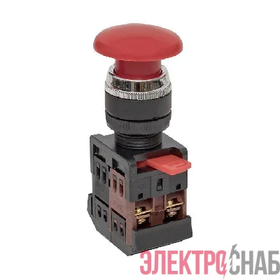 Кнопка "Грибок" AEA-22 NO+NC красн. EKF pbn-aea-r
