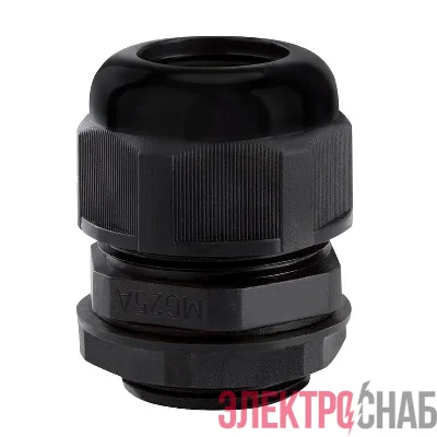 Ввод кабельный MG25 IP68 черн. TOKOV ELECTRIC TKE-MG-25-B