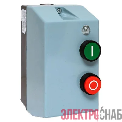 Пускатель магнитный КМЭ 9А 230В с РТЭ и индикатором PROxima в корп. IP65 EKF ctrp-r-9-230v-led