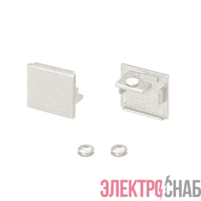 Заглушка SL-LINE-2522 WHITE глухая металл (комплект) Arlight 043120