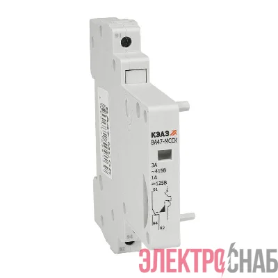 Модуль свободных и сигнальных контактов ВА47-МССК КЭАЗ 318453