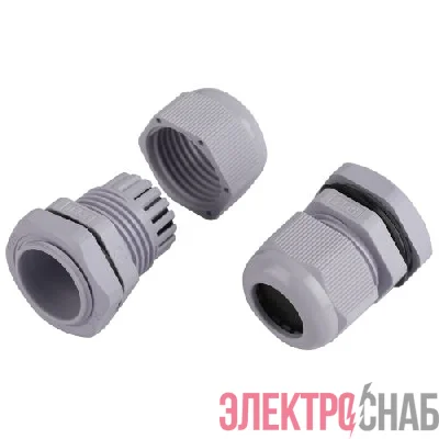 Ввод кабельный (сальник) PG 19 d12-15мм (d отверст. 23мм) IP54 (уп.15шт) Эра Б0065196