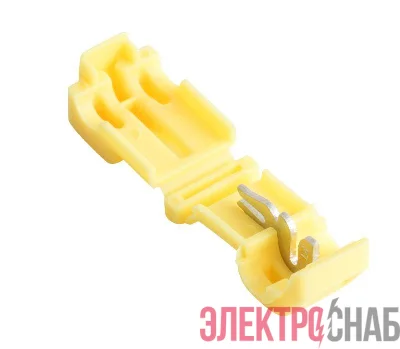 Ответвитель прокалывающий ОВ-Т 3 4.0-6.0кв.мм желт. (уп.5шт) EKF plc-ovt-4.0-6.0r