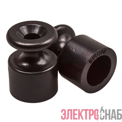 Изолятор ОП пластик корич. (уп.10шт) Bironi B1-551-22-10