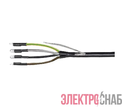 Муфта концевая ПКВтпбэ 4х70/120 с болт. наконечн.; ППД ПВХ/СПЭ изоляция 1кВ IEK UZM-XLBK1-VN4-70120SZ