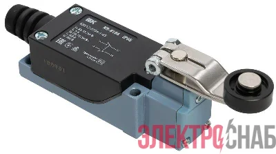 Выключатель концевой КВ-8104 рычаг с роликом IP65 IEK KKV12-8104-1-65