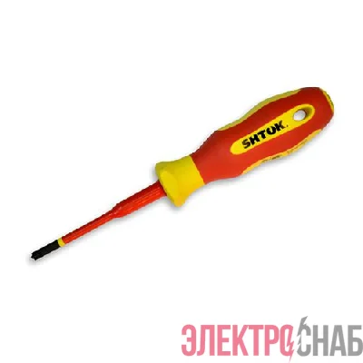 Отвертка 1000В Ph1/Sl4.5х80мм (09322) SHTOK 376348