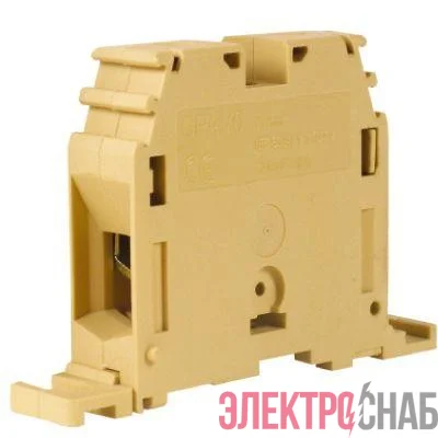 Клемма винт. GPA 70/FIX 70кв.мм беж. DKC ZGF400
