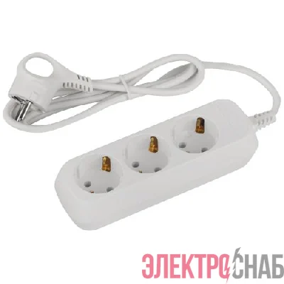 Удлинитель 3х1.5м с заземл. ПВС 3х0.75 UDL-10-315-E Greenline Эра Б0064897