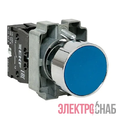 Кнопка BA61 син. NO EKF xb2-ba61