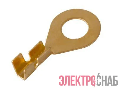 Наконечник кольцевой (НК d6.2мм) 0.5-0.8кв.мм (DJ431-6A) REXANT 08-0074