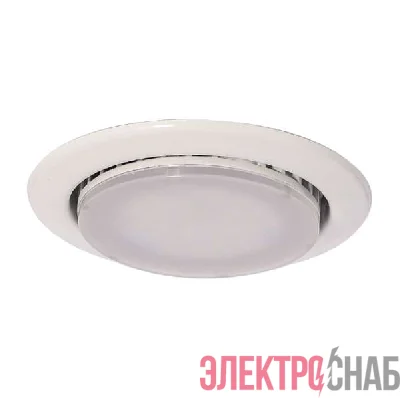 Светильник Montana 53 0 01 slim штампов. неповорот. GX53 тонкий бел. ИТАЛМАК IT8787