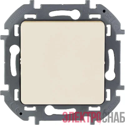 Выключатель 1-кл. Inspiria 10А IP20 250В 10AX механизм сл. кость Leg 673601