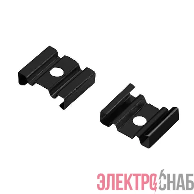 Держатель ARH-BENT-W11 BLACK металл (комплект) Arlight 041080