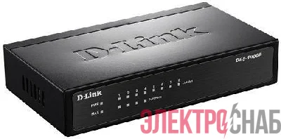 Коммутатор DES-1008P/C1A 8х100Mb 4PoE 52W неупр. D-Link 89960