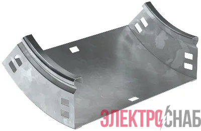 Угол для лотка плавный 45град. 300х80 В10 ESCA HDZ IEK CPV51-0-45-080-300-HDZ