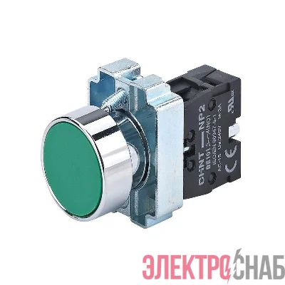 Кнопка управления NP2-BA31 без подсветки 1НО IP40 (R) зел. CHINT 573956