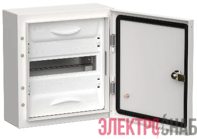 Корпус ЩРн-12 (1х12) TITAN 5 335х310х140 IP54 одна дверь метал. бел. IEK TI5-50-N-012-54