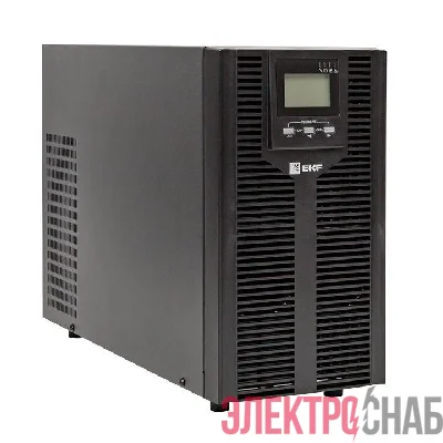 Источник бесперебойного питания двойн. преобразования E-Power SW900G4 6000В.А 1ф напольный 230В без АКБ EKF SW960G4-T